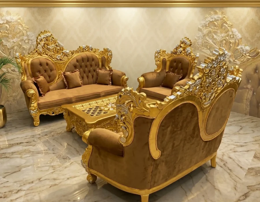 Sofa Tamu Mewah Klasik Jepara
