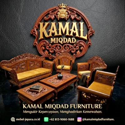 Kursi Tamu Klasik Mewah Jati Jepara Terbaru – Sentuhan Elegan Ruang Tamu Sultan