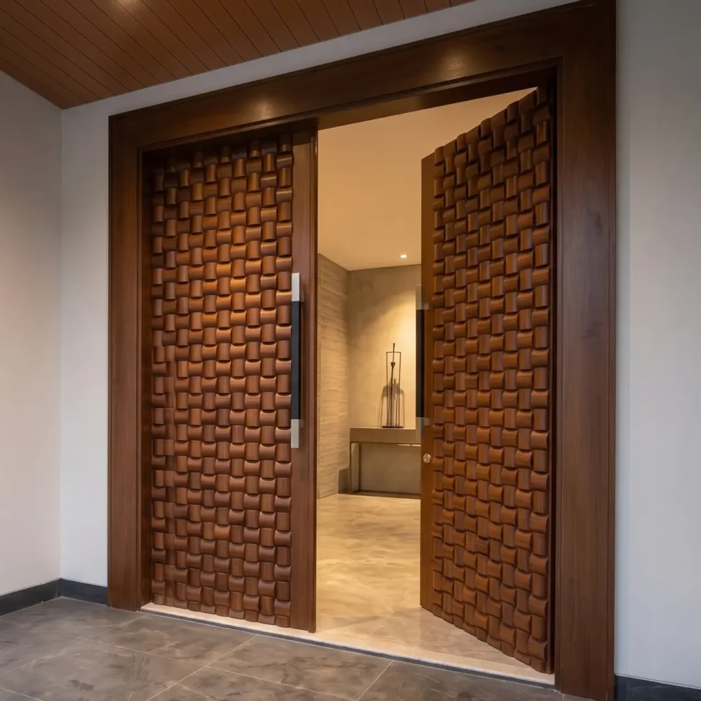 Pintu Rumah Klasik Kayu Jati Mewah - foto 2