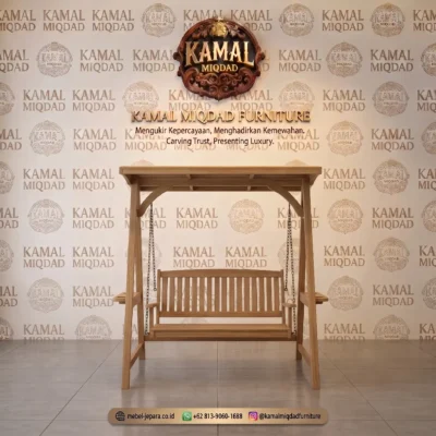 Ayunan Kayu Jati Minimalis Jepara