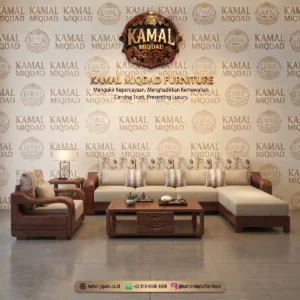 Set Sofa Ruang Tamu Jati Mewah