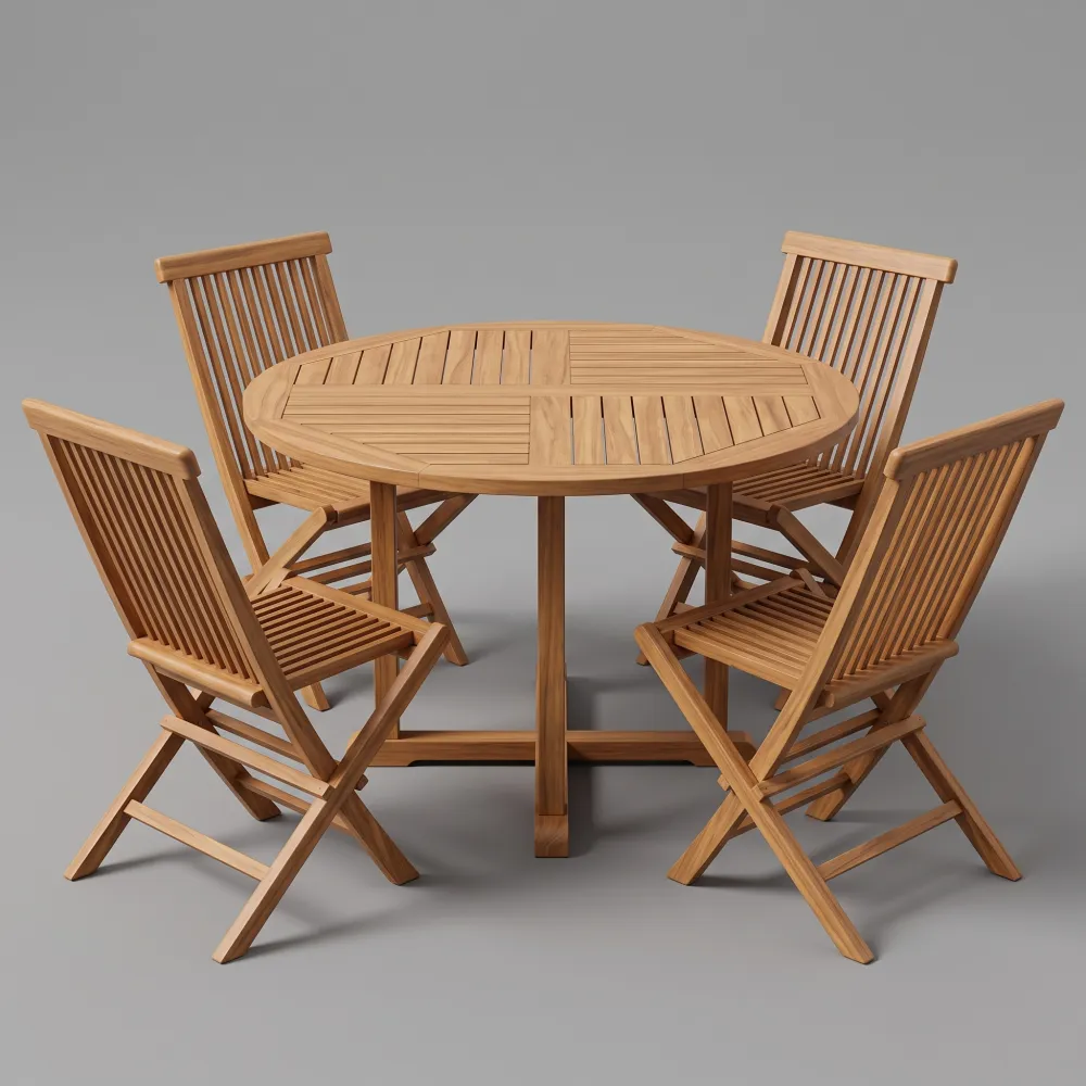 Kursi Cafe Outdoor Kayu