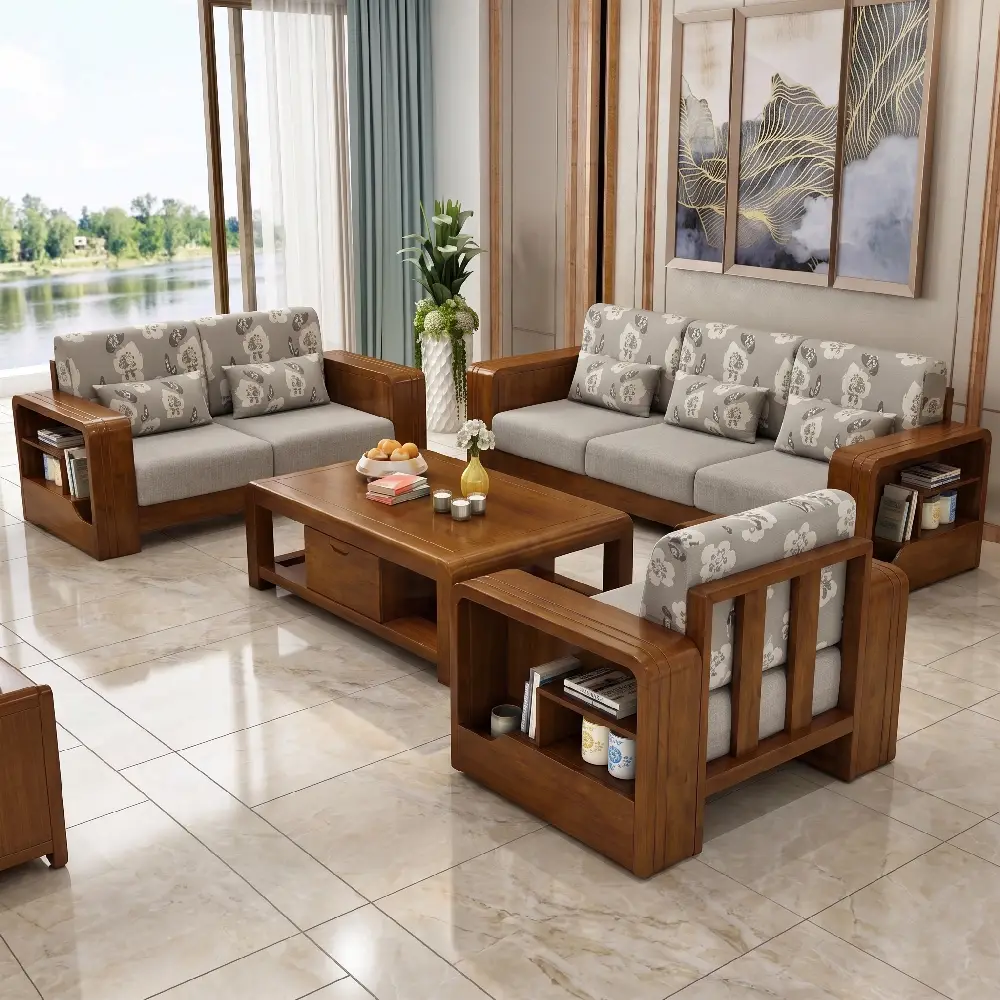 Kursi Jati Ruang Tamu Apartemen